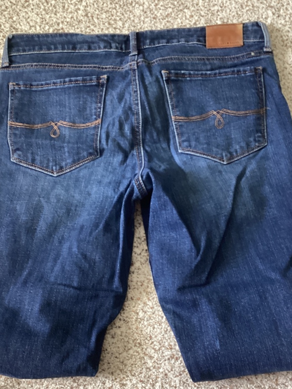 Lucky Brand Women's Skinny Jeans in Dark Blue Denim